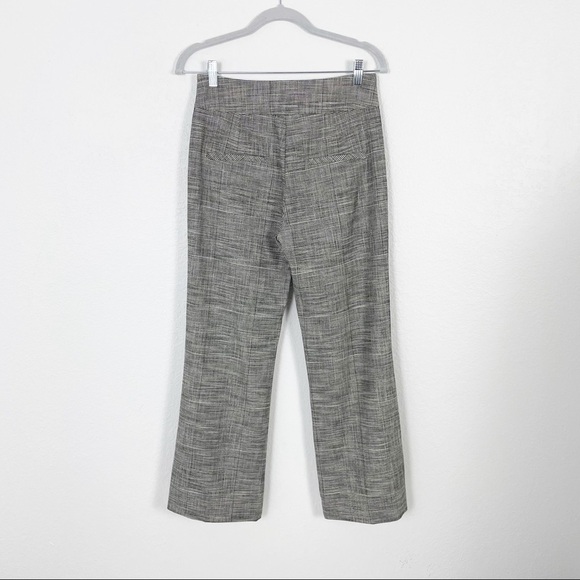 Veronica Beard Cormac Plaid Houndstooth Cropped Trouser Pants Casual Work - Picture 3 of 8